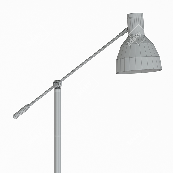 Elegant LaForma Scarlett Floor Lamp 3D model image 3