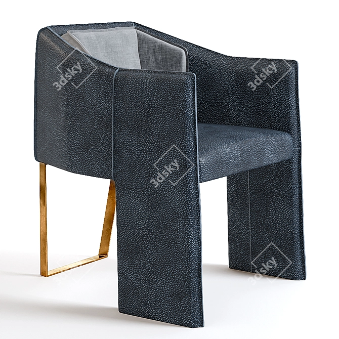 Sleek Ketch Chair: Modern Elegance 3D model image 1