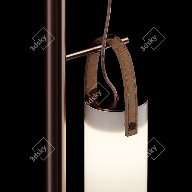 GALERIE FontanaArte Floor Lamp: Sleek Elegance! 3D model image 2