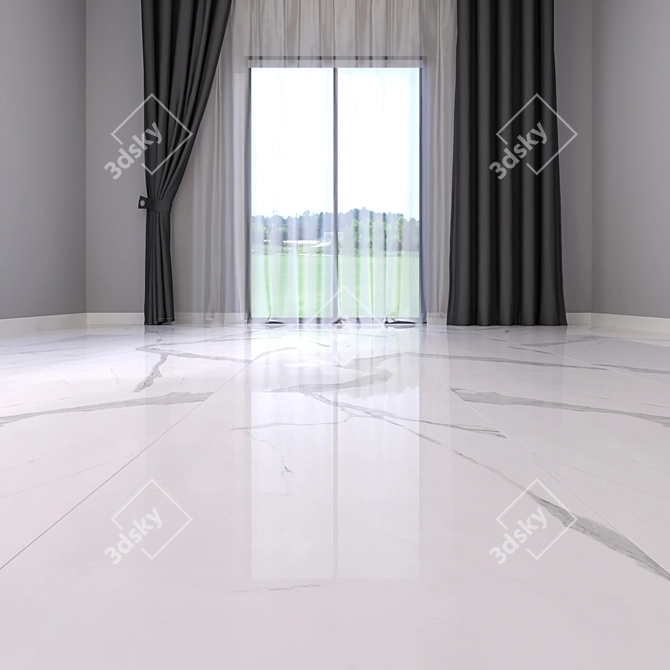 Luxury Marble Floor Collection 3D model image 2