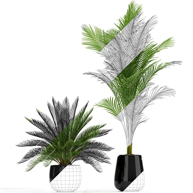 Exquisite 184-Plant Collection 3D model image 3