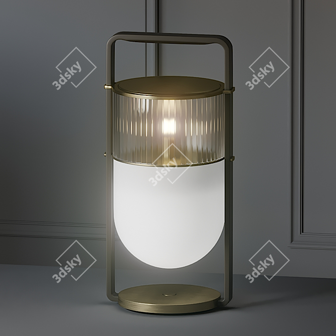 Poltrona Frau Xi Table Lamp 3D model image 1