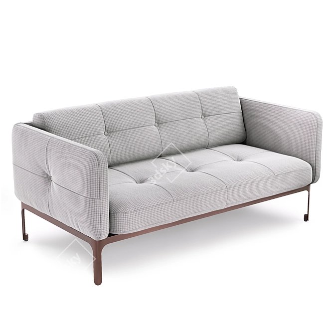 Moroso Modernista 160: Stylish Comfort in a Compact Design 3D model image 1