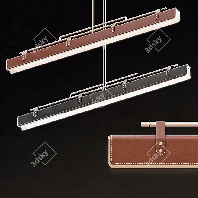 Luxoline: Sleek & Stylish Lighting 3D model image 1