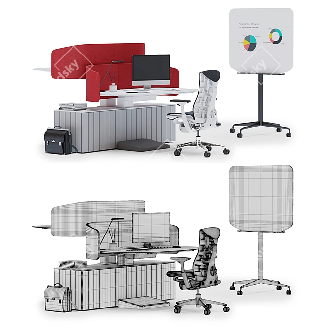 Effortless Ergonomic Excellence 3D model image 3