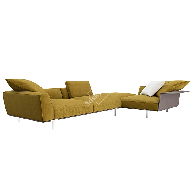Modern Elegance: Gregor Sofa 3D model image 2