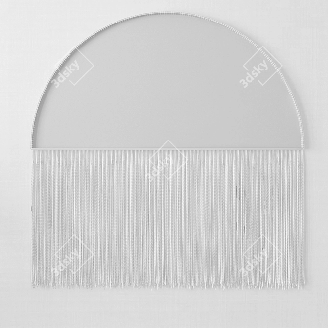 Lunar Fringe Mirror 3D model image 2