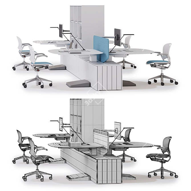 Elevate Your Workspace with Locale 3D model image 2