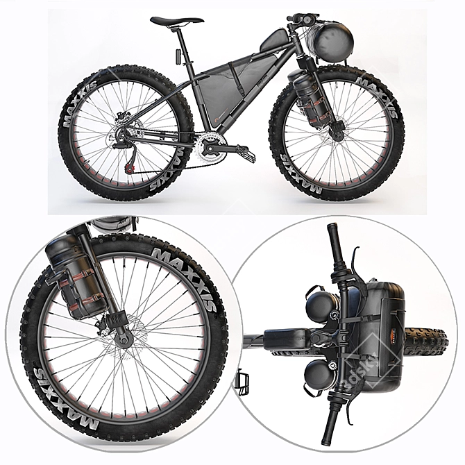 Peak Power MTB: Magnum 3D model image 1