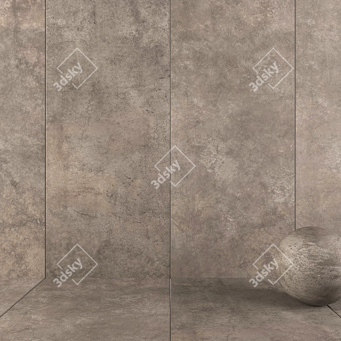 Multi-Texture HD Wall/Floor Tiles 3D model image 1