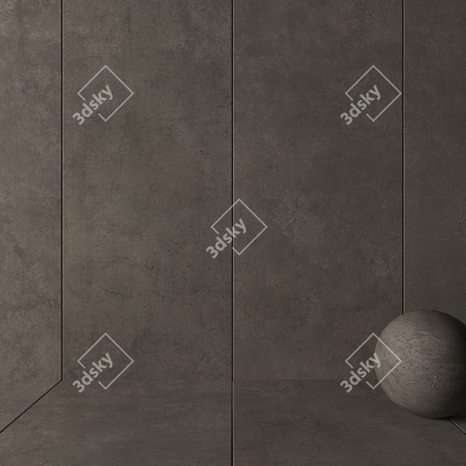 Multi-Texture HD Wall/Floor Tiles 3D model image 2