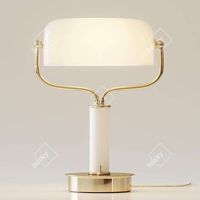 Anthropologie Bethany Desk Lamp 3D model image 1