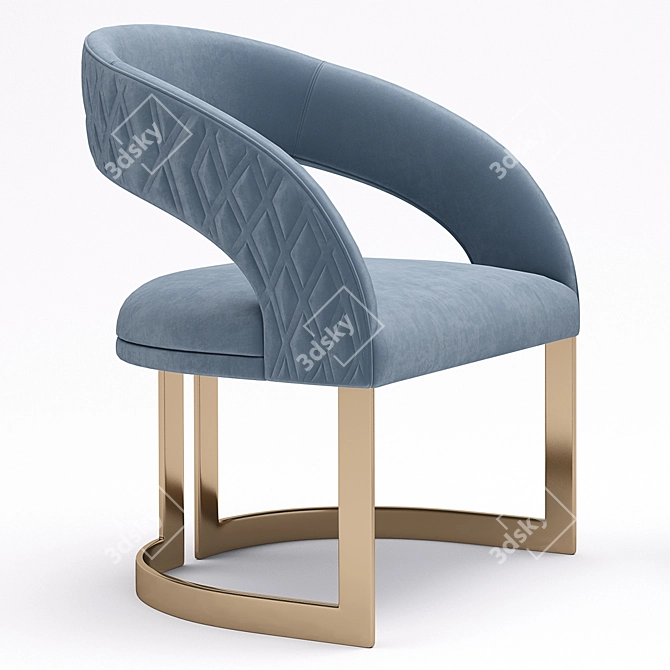 Smania Gatsby Two Chairs 3D model image 2