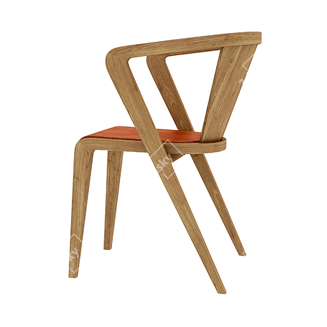 Portuguese Roots Chair: 2014 Design 3D model image 2
