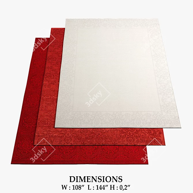 Classic Venetian Rugs 3D model image 1