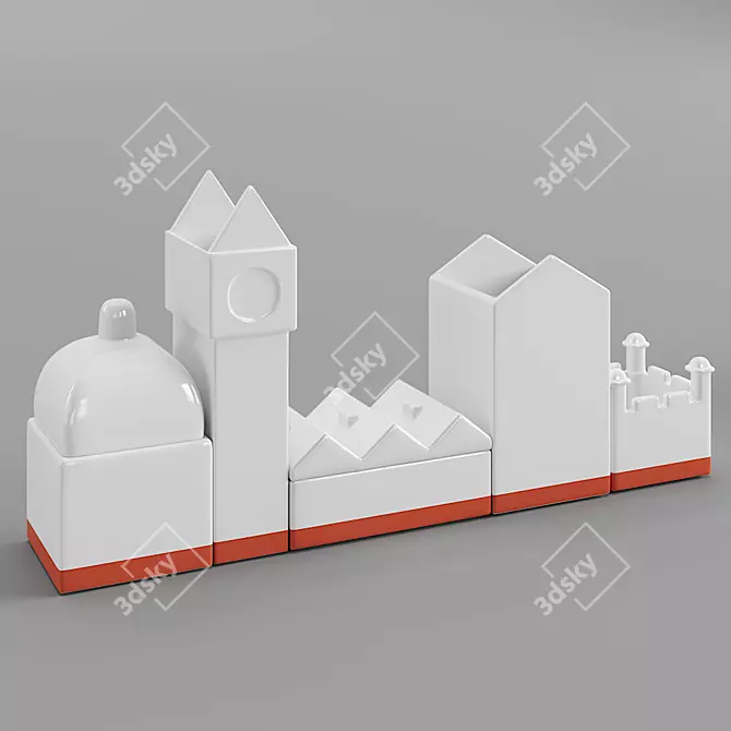 Seletti Desk Structure - Organize in Style 3D model image 2