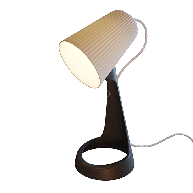 Svallet Table Lamp: Sleek and Functional 3D model image 1