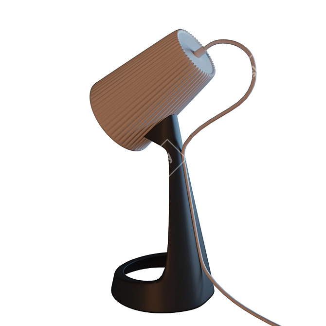 Svallet Table Lamp: Sleek and Functional 3D model image 2