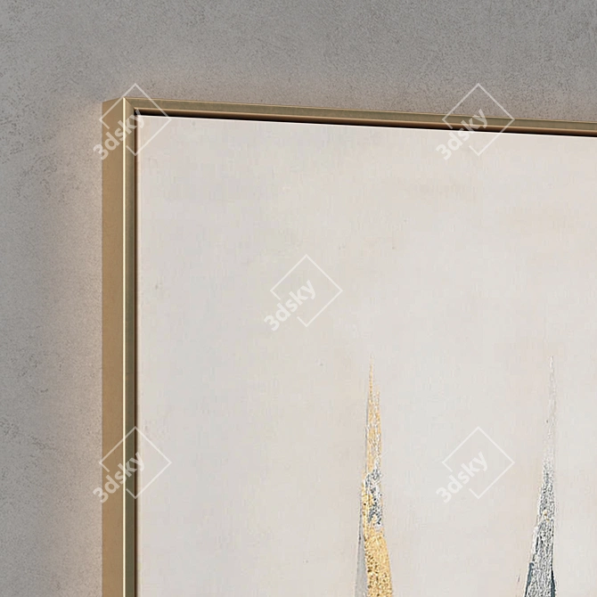 Metal Frame Collection: 1320mm x 1320mm 3D model image 3