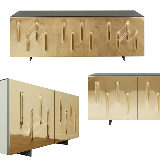 Sleek Carnaby Storage Unit - Modern Design 3D model image 1