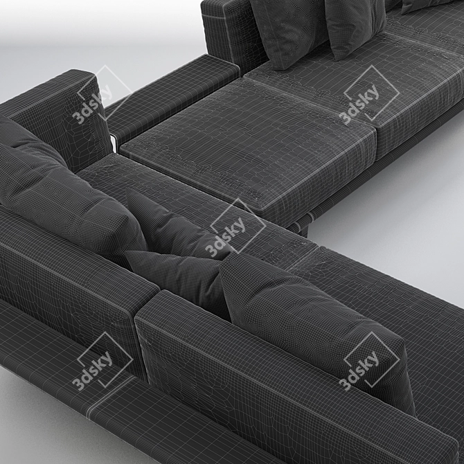 Poltrona Frau LET IT BE: Stylish and Versatile Seating 3D model image 3