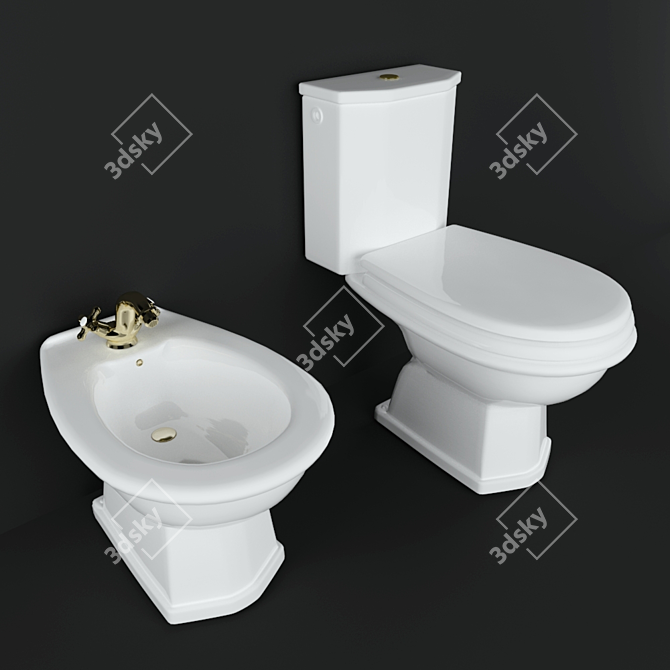 Elevate Your Bathroom with Noken Imagine 3D model image 1