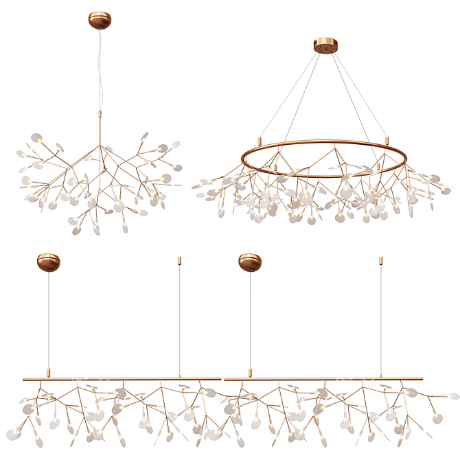 Illuminating Elegance: Heracleum & Endless 3D model image 1