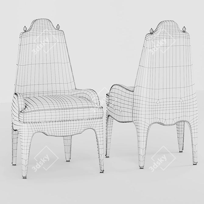 Jumbo ETO 16 Chair - XL Comfort 3D model image 3