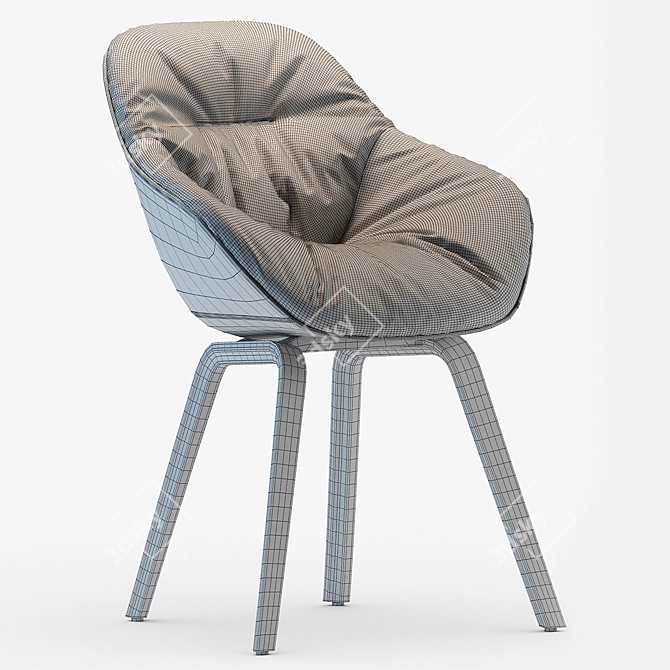 Elegant AAC 123 Soft Duo 3D model image 3