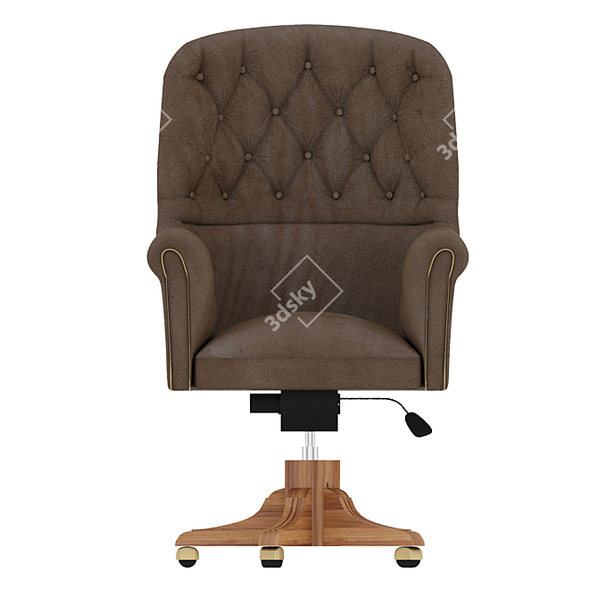 Directory Batoni Armchair 3D model image 3