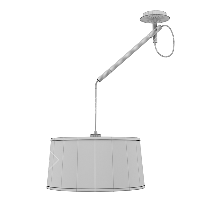 Nordica Chandelier: Modern Style, Energy-Saving 3D model image 2
