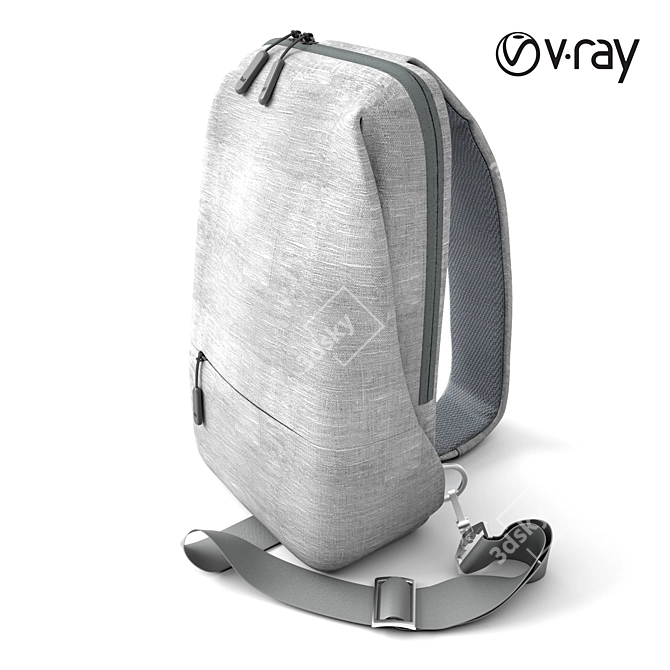 Mi City Sling Bag - Stylish and Lightweight 3D model image 1