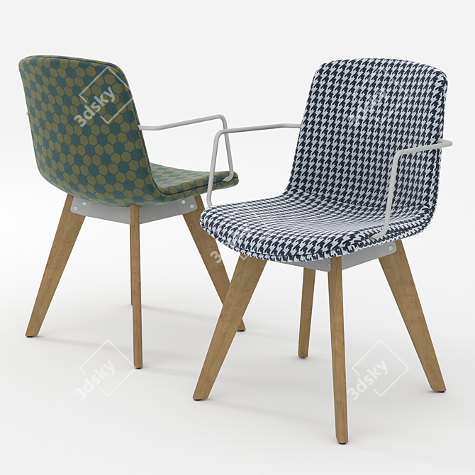Title: Contemporary Office Cubicle - Cubb 3D model image 1