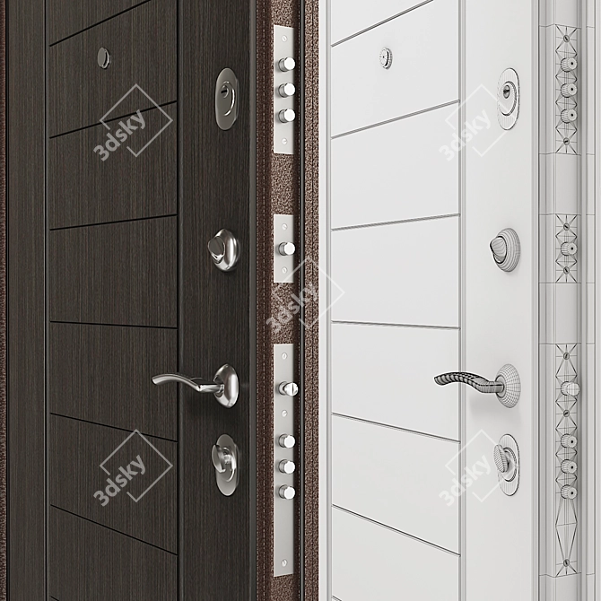 Torex Delta-100 Entrance Door RGSO 3D model image 2