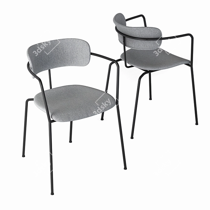  Jysk Spider Chair: Stylish and Comfortable 3D model image 1