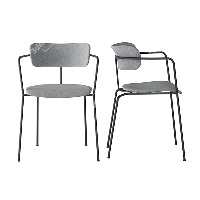  Jysk Spider Chair: Stylish and Comfortable 3D model image 2