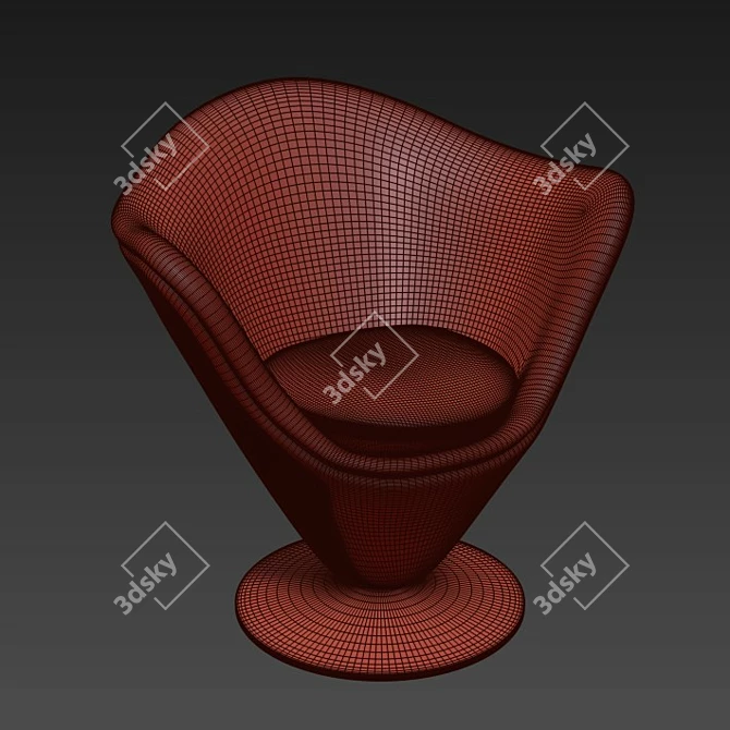 Elfe Relax Armchair: Ultimate Comfort and Style 3D model image 2
