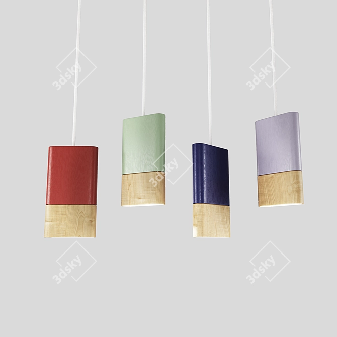 Award-Winning BW1 Lamp: Modern, Stylish, Versatile 3D model image 1
