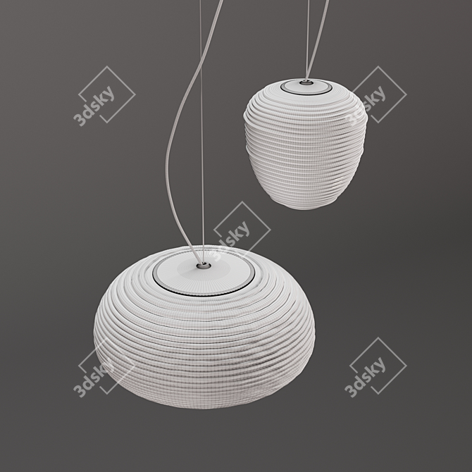 Modern Harmony: Rituals Lamps 3D model image 2