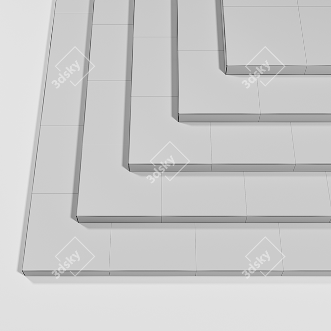Seamless Terrazzo Materials: Series 7 3D model image 2