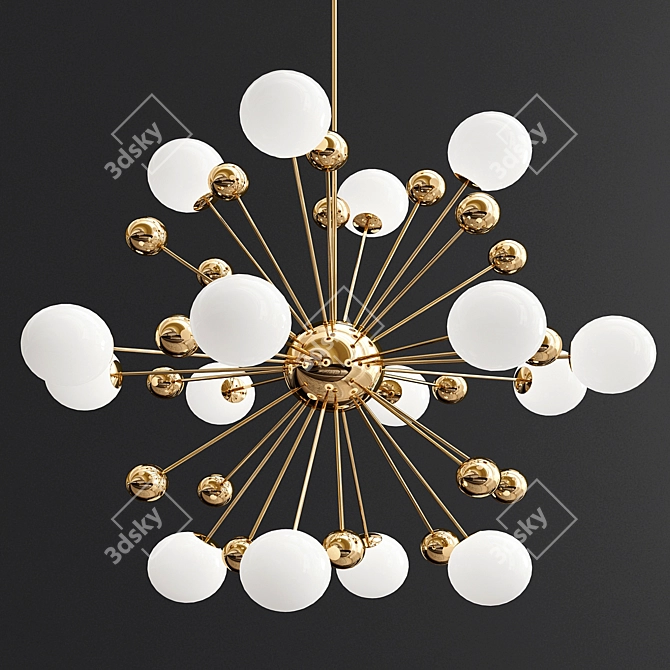 Exclusive Chandeliers: Elegant Illumination Collection 3D model image 3