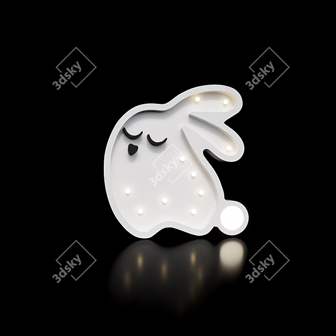Mystic Illuminator: Enchanting Children's Night Light 3D model image 2