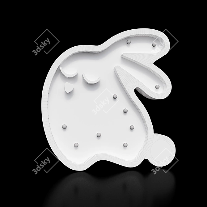 Mystic Illuminator: Enchanting Children's Night Light 3D model image 3