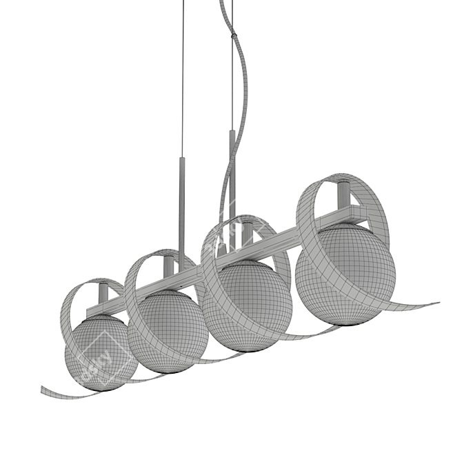 Immenso Modern Lamp by Vele Luce 3D model image 3