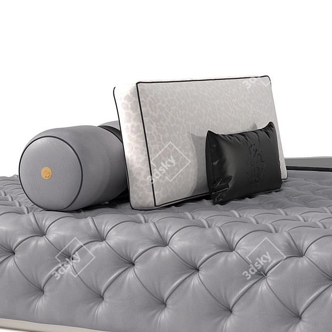 Luxurious Cavalli Darlington2 Sofa: Ultimate Comfort and Elegance 3D model image 2