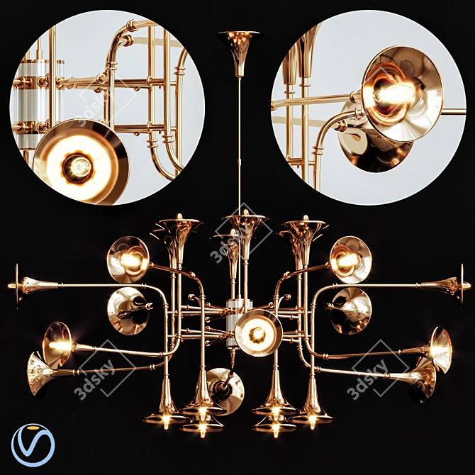 BOTTI: Elegant Lighting at its Best 3D model image 1