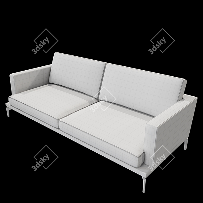 Elegance and Luxury: Eichholtz Sofa Avenue 3D model image 2