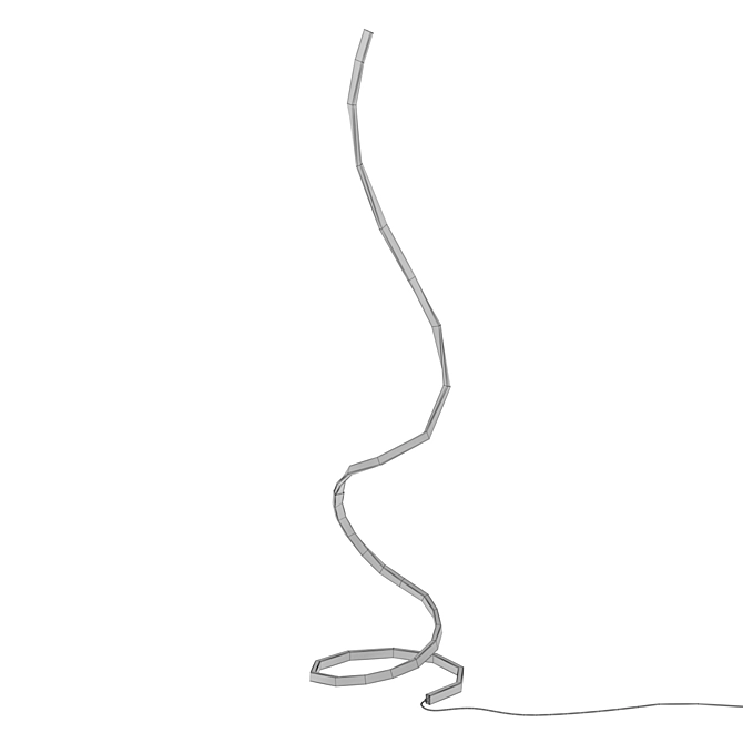 Mantra NUR Floor Lamp 5001 - Illuminating Serenity 3D model image 2