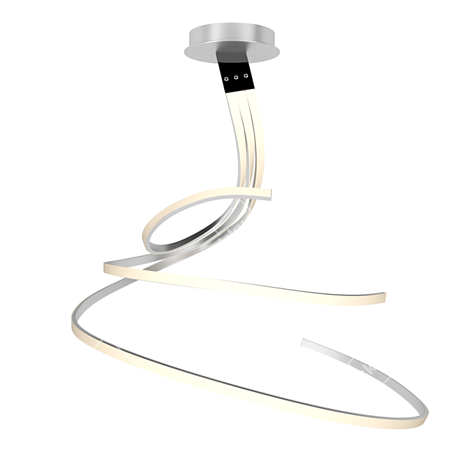 NUR Chandelier 5821 - Illuminate Your Space 3D model image 1