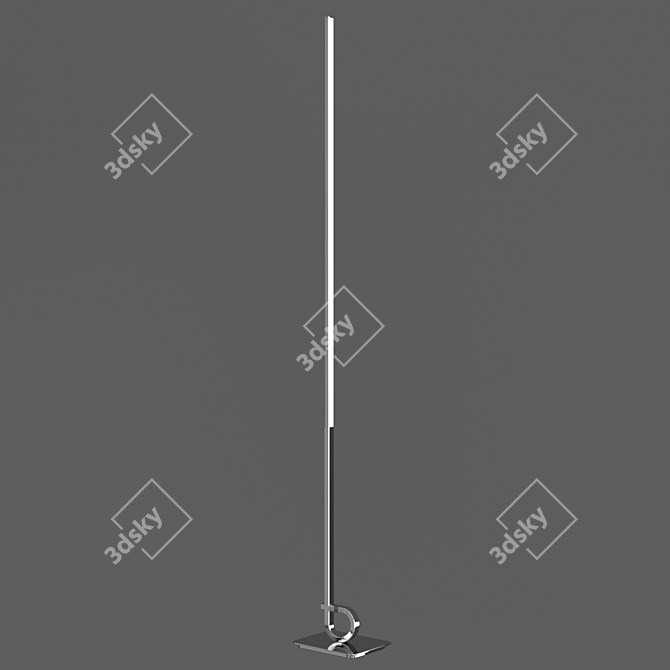 Mantra CINTO Floor Lamp 6137: Sleek Aluminum Design 3D model image 1